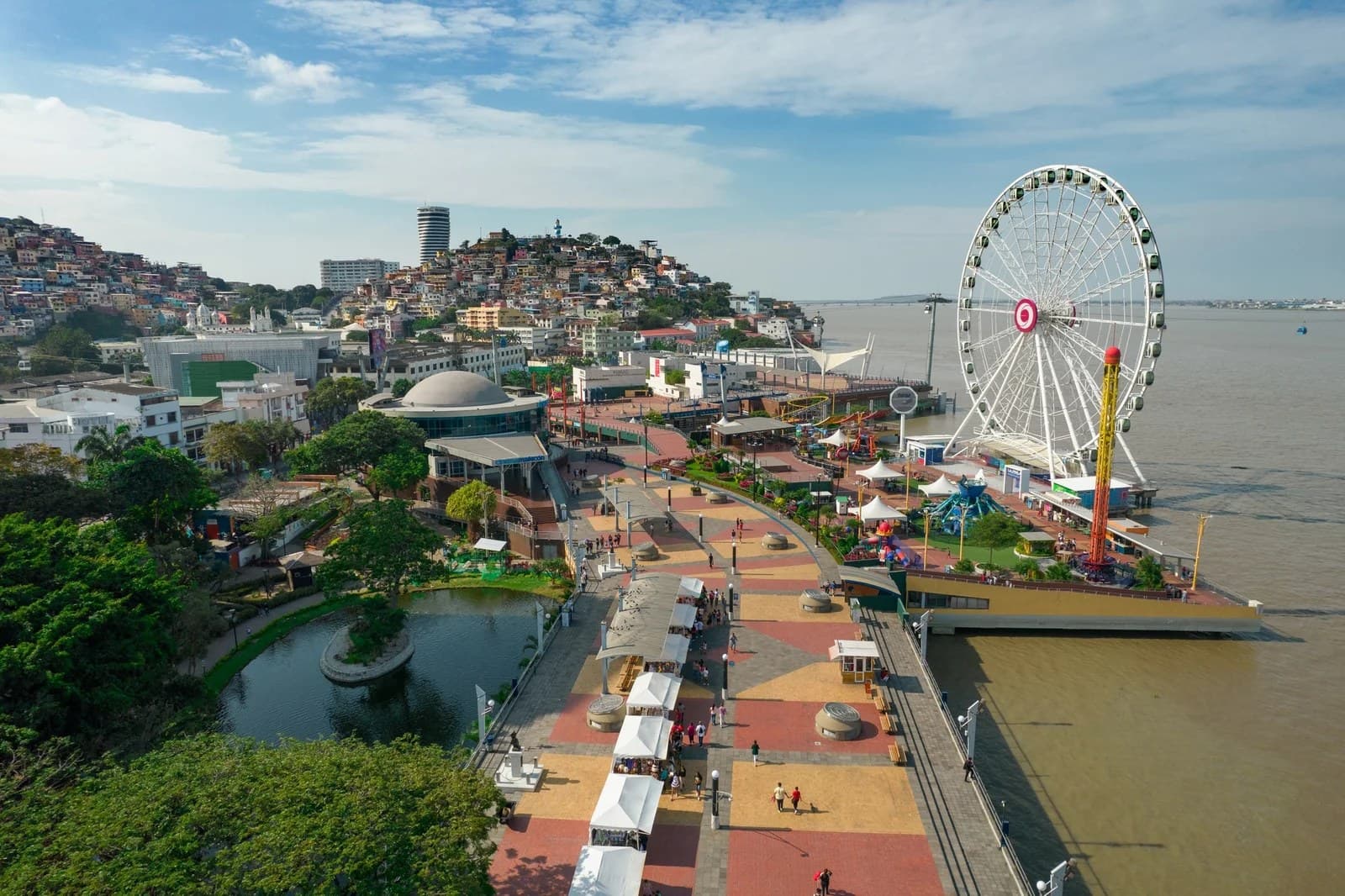 Vista aérea de Guayaquil