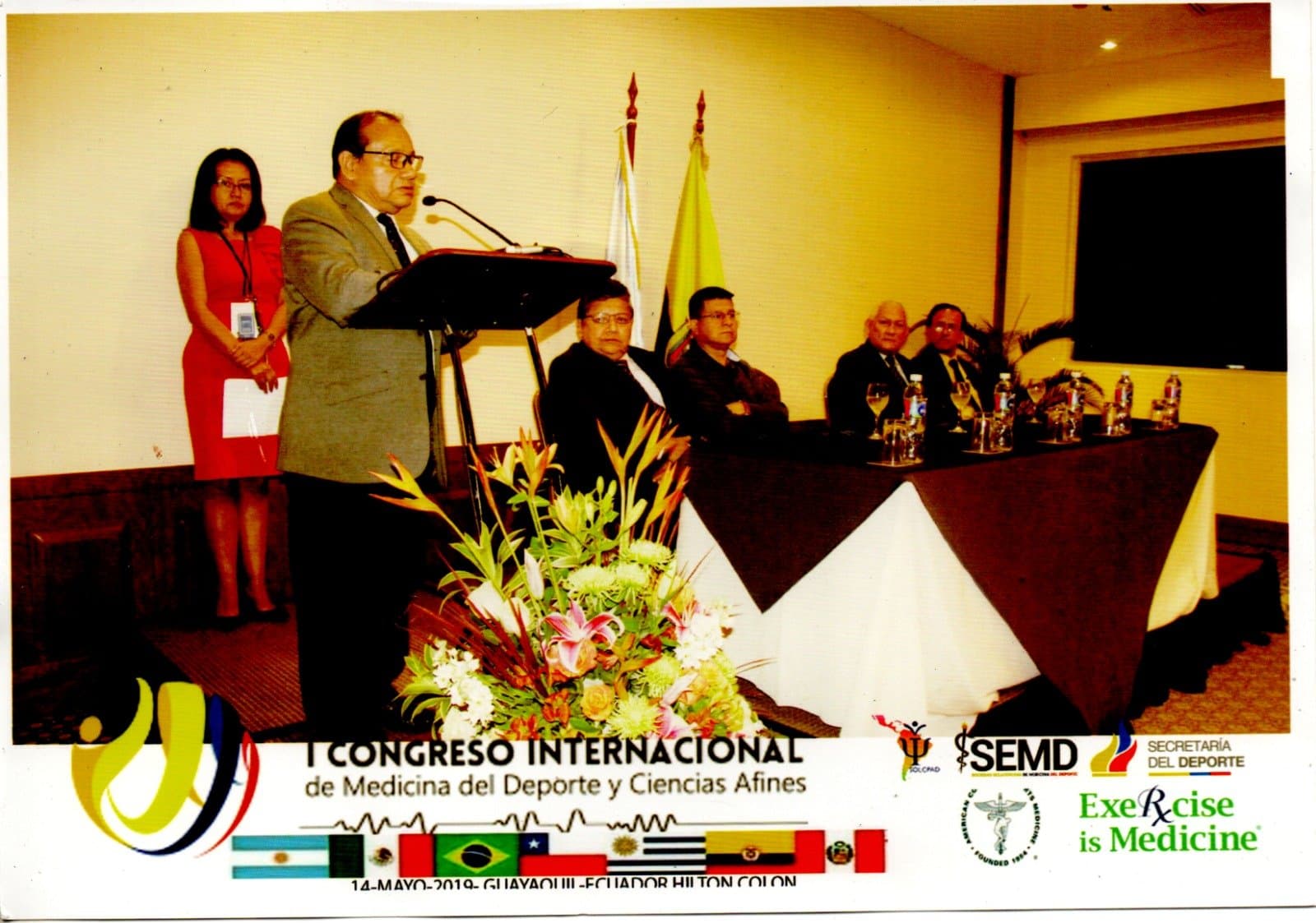 1ª edición — I Congreso Internacional de Medicina del Deporte y Ciencias Afines